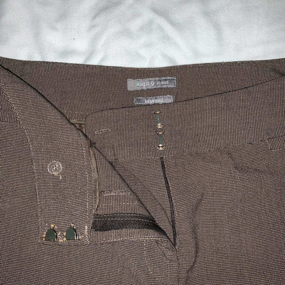 BROWN PANTS
